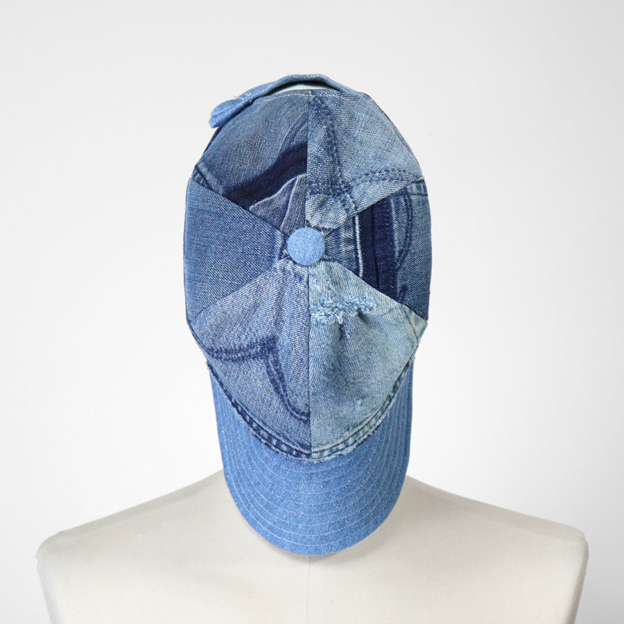 BASEBALL CAP - upcycled denim