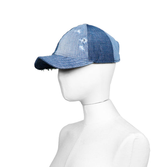 12 | UPCYCLED BASEBALL CAP - denim