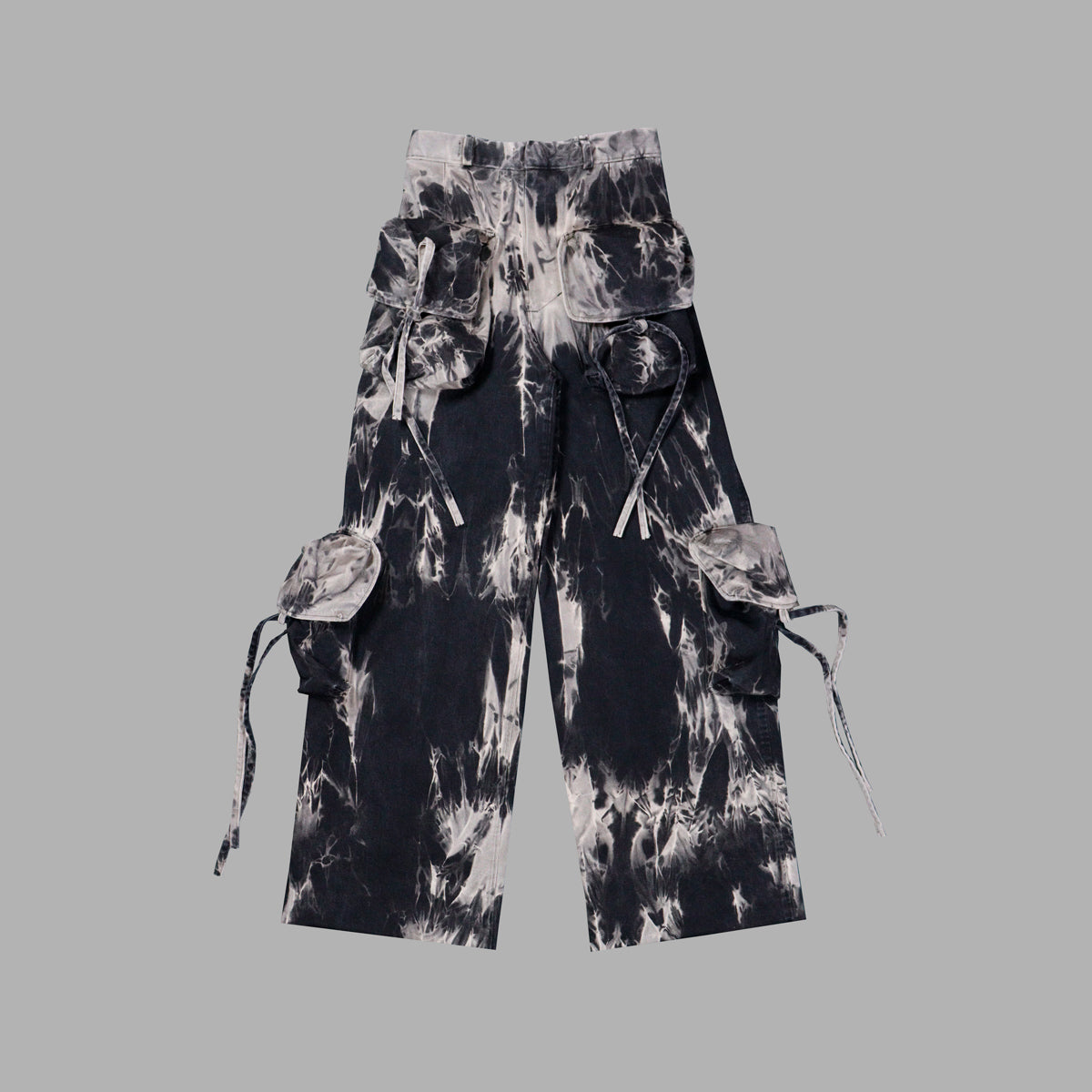 19 | CARGO PANTS - bleached black