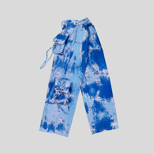 22 | CARGO PANTS - bleached blue