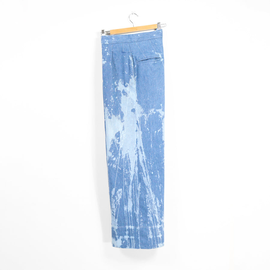 SARTORIAL PANTS - bleached blue