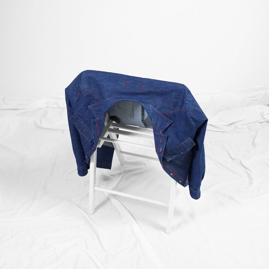 TWO POCKETS SHIRT - blue