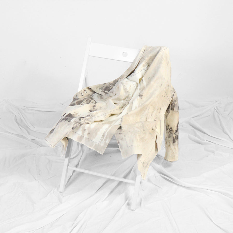 MILITARY JACKET - double bleached black