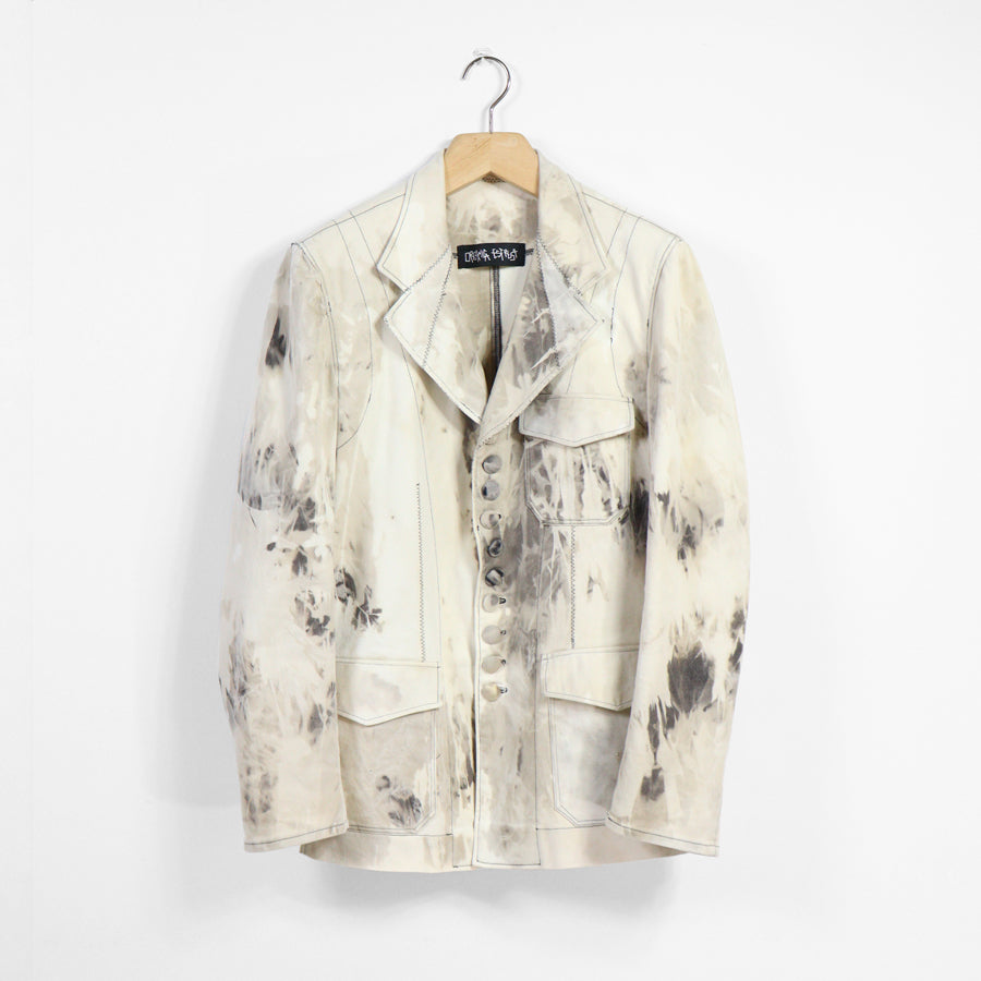 MILITARY JACKET - double bleached black