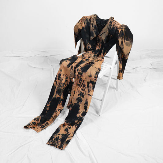 JUMPSUIT - bleached black