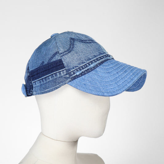 BASEBALL CAP - upcycled denim