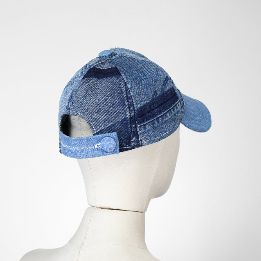 BASEBALL CAP - upcycled denim
