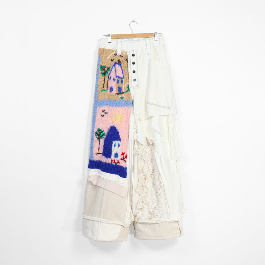 1 of 1 | UPCYCLED JERSEY PANTS - light